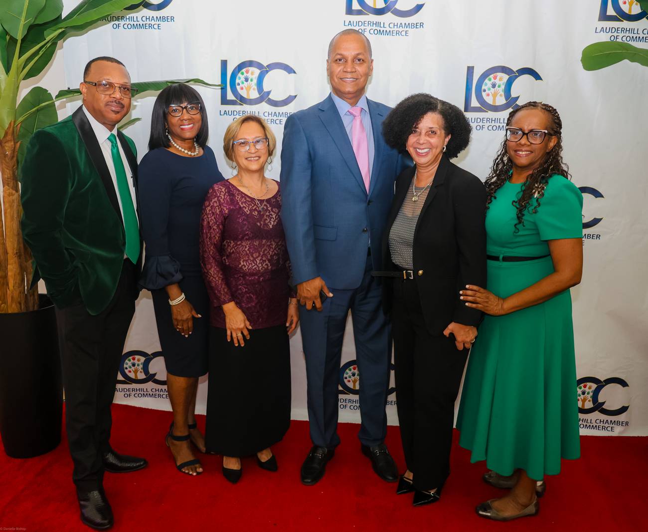 Community leaders gathered on the red carpet